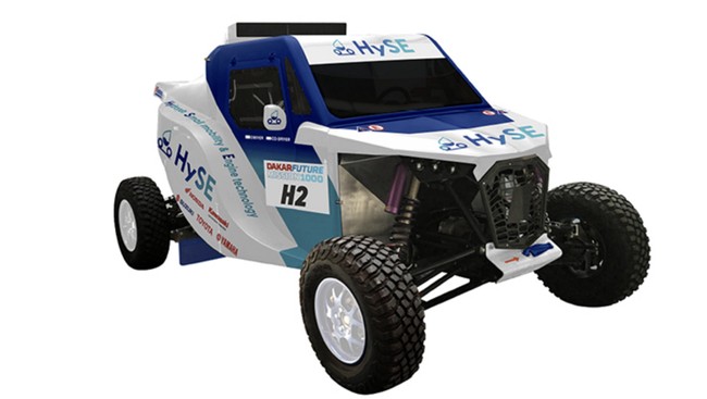 Suzuki HySE-X1 untuk mengikuti 'Mission 1000 Challenge' dari Rally Dakar 2024 yang berlangsung mulai 5-19 Januari 2024.