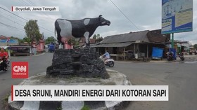 VIDEO: Desa Sruni, Mandiri Energi Dari Kotoran Sapi
