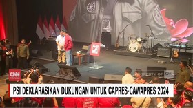 VIDEO: PSI Deklarasikan Dukungan untuk Prabowo-Gibran di Pemilu 2024