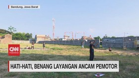 VIDEO: Hati-Hati Benang Layangan Ancam Pemotor