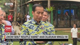 VIDEO: Jokowi Sebut Resuffle Kabinet Akan Dilakukan Minggu Ini