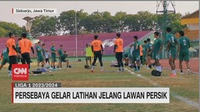 VIDEO: Persebaya Gelar Latihan Jelang Lawan Persik