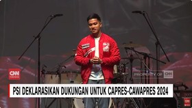VIDEO: Ketum PSI Kaesang Sampaikan Dukungannya Untuk Prabowo-Gibran