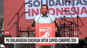 VIDEO: Pidato Prabowo di Deklarasi Dukungan untuk Capres-Cawapres 2024