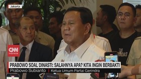 VIDEO: Prabowo Soal Dinasti: Salahnya Apa? Kita Ingin Berbakti