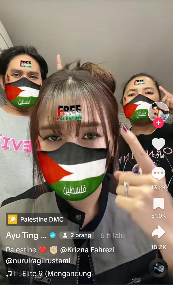 Sederet artis yang ikut membela Palestina