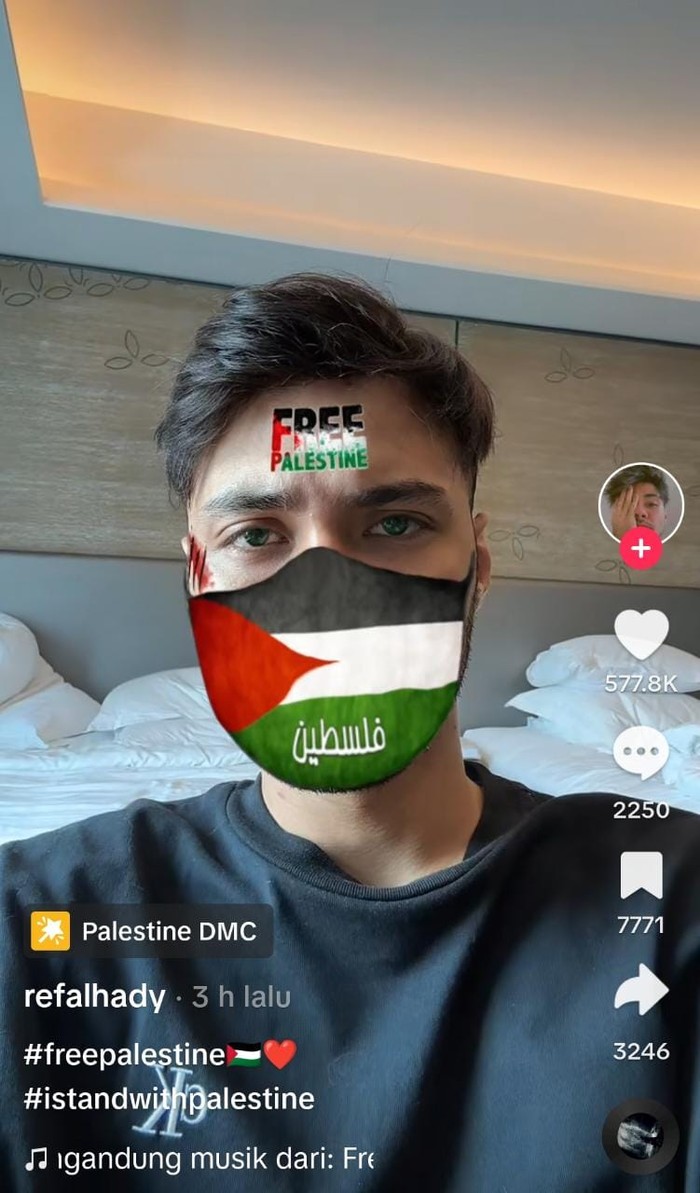 Sederet artis yang ikut membela Palestina