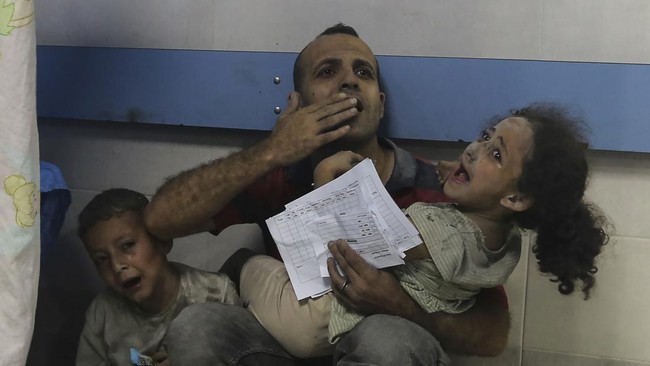 FOTO: Miris Stok Obat dan Peralatan Medis Kian Menipis di Gaza