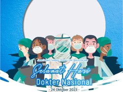 50 Twibbon Hari Dokter Nasional 2023: Link dan Cara Pasangnya