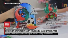 VIDEO: UKM Produksi Suvenir Logo Komposit & Maskot Sulo-Bolo