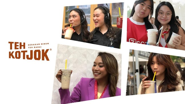 Waroeng Teh Kotjok melakukan rebranding menjadi TEH KOTJOK dan memperkenalkan slogan baru, yaitu 'Gerakan Minum Teh Baru'.
