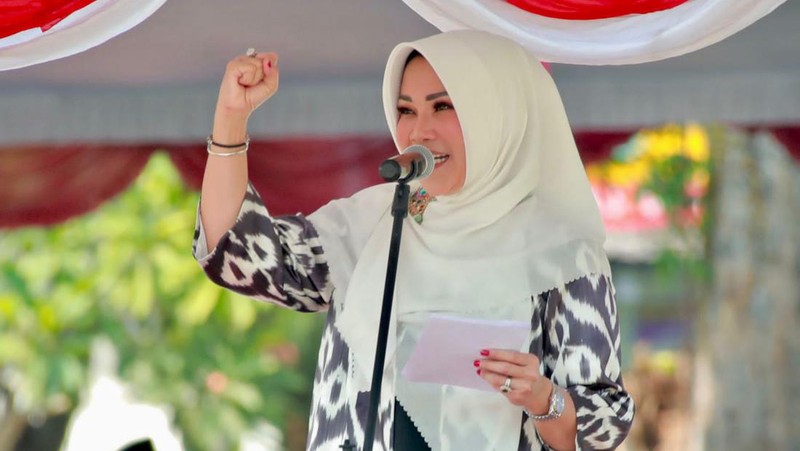 Upacara Hari Santri 2023 Tingkat Kabupaten Klaten yang bertemakan 'Jihad Santri Jayakan Negeri' diselenggarakan di Alun-alun Kabupaten Klaten.