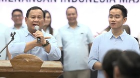 Prabowo Usai Orasi Gibran: Enggak Salah Pilihan Kan, Paten Enggak?