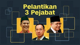 INFOGRAFIS: Daftar Pejabat yang Dilantik Jokowi Hari Ini