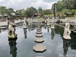 Taman Tirta Gangga Pernah Koyak karena Gempa dan Tanah Amblas