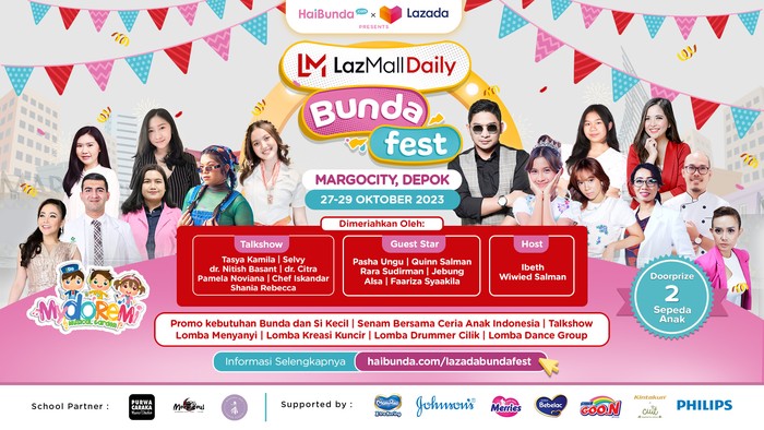 LazMall Daily Bundafest 2023 di Margo City Depok