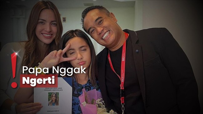 Mikhayla Pakai Gaun Seksi ke Sekolah, Ardi Bakrie Tegur Sang Anak