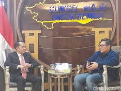 Pemred detikcom Alfito Deannova Kenalkan detikSumbagsel ke Pj Gubernur Sumsel