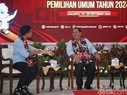 Prabowo-Gibran Daftar ke KPU, Gemoy Muda Bersatu Trending X