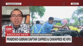 VIDEO: Prabowo-Gibran Daftar Capres & Cawapres ke KPU