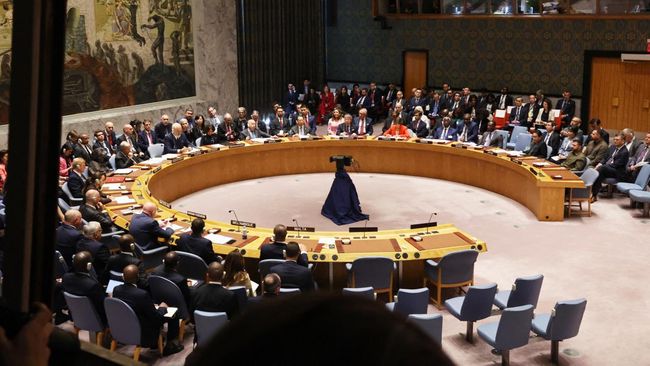 DK PBB Keluarkan Resolusi Gencatan Senjata di Gaza Palestina