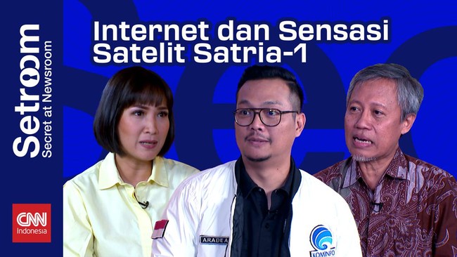 Setroom membahas bagaimana peranan Satelit Satria-1 akan menjadi penting untuk pemerataan konektivitas digital di Tanah Air, terutama di daerah 3T.