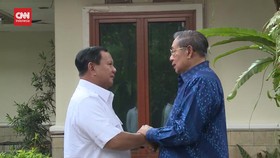 VIDEO: Momen Prabowo Minta Restu ke SBY Jelang Daftar Pilpres