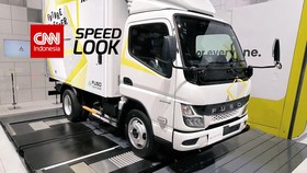 VIDEO: Mirip Motor Listrik, Baterai Truk Listrik eCanter Bisa Ditukar