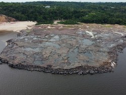 Sungai Amazon Kekeringan, Muncul Ukiran Wajah Manusia Berusia Ribuan Tahun