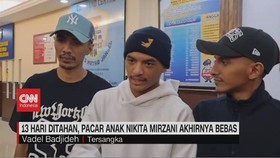 VIDEO: 13 Hari Ditahan, Pacar Anak Nikita Mirzani Akhirnya Bebas
