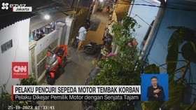 VIDEO: Aksi Curanmor Tertangkap CCTV