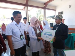 11 Ribu Kader Posyandu Banyuwangi Diberi BPJS Naker demi Zero Stunting