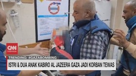 VIDEO: Istri & Dua Anak Kabiro Al-Jazeera Gaza Jadi Korban Tewas