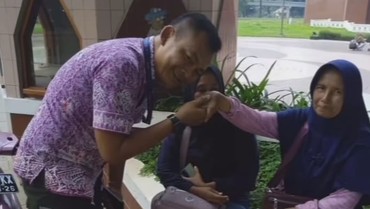 Begini Tampang Satpam TMII yang Viral Usai Maki-maki Ibu Pedagang