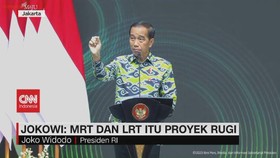 VIDEO: Jokowi: LRT dan MRT itu Proyek Rugi!