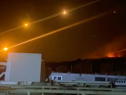 Momen Horor Mortir Israel Hujam Area Markas Pasukan PBB Indonesia di Lebanon