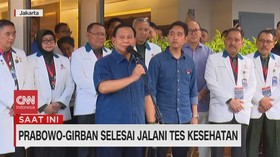 VIDEO: Prabowo-Gibran Selesai Jalani Tes Kesehatan