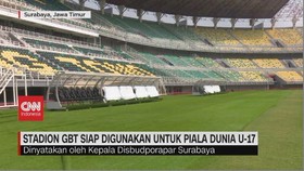 VIDEO: Stadion GBT Siap Digunakan Untuk Piala Dunia U-17