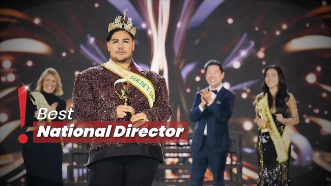 Ivan Gunawan Dapat Golden Grand Awards di Miss Grand International 2023