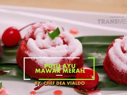 Resep Putu Ayu Merah Putih, Legitnya Boleh Isi Hari Sumpah Pemuda