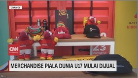 VIDEO: Merchandise Piala Dunia U-17 Mulai Dijual
