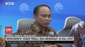 VIDEO: Menkominfo: Hoaks Pemilu 2024 Meningkat 10 Kali Lipat