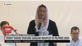 VIDEO: Yenny Wahid Dukung Ganjar-Mahfud di Pilpres 2024