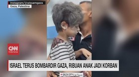 VIDEO: Israel Terus Bombardir Gaza, Ribuan Anak Jadi Korban