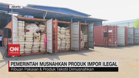VIDEO: Pemerintah Musnahkan Produk Impor Ilegal