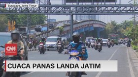 VIDEO: Cuaca Panas Landa Jatim