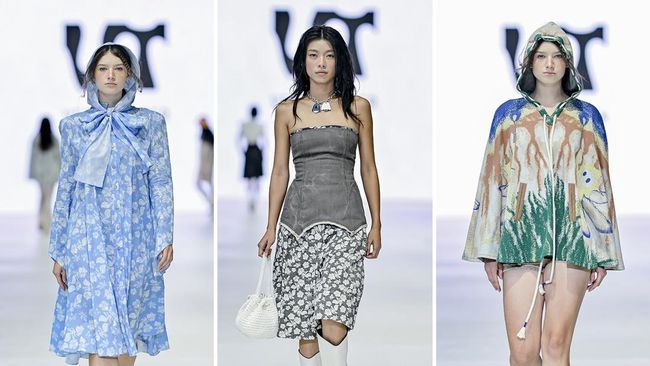 Jenama mode LIE dan Vegan Tiger dari Korea Selatan seolah jadi angin segar di panggung Jakarta Fashion Week 2024.