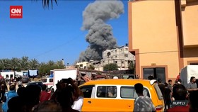 VIDEO: Israel Bombardir Khan Younis, 22 Warga Tewas dan Ratusan Luka