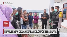 VIDEO: Enam Jenazah Diduga Korban Kelompok Bersenjata