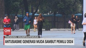 VIDEO: Antusiasme Generasi Muda Sambut Pemilu 2024